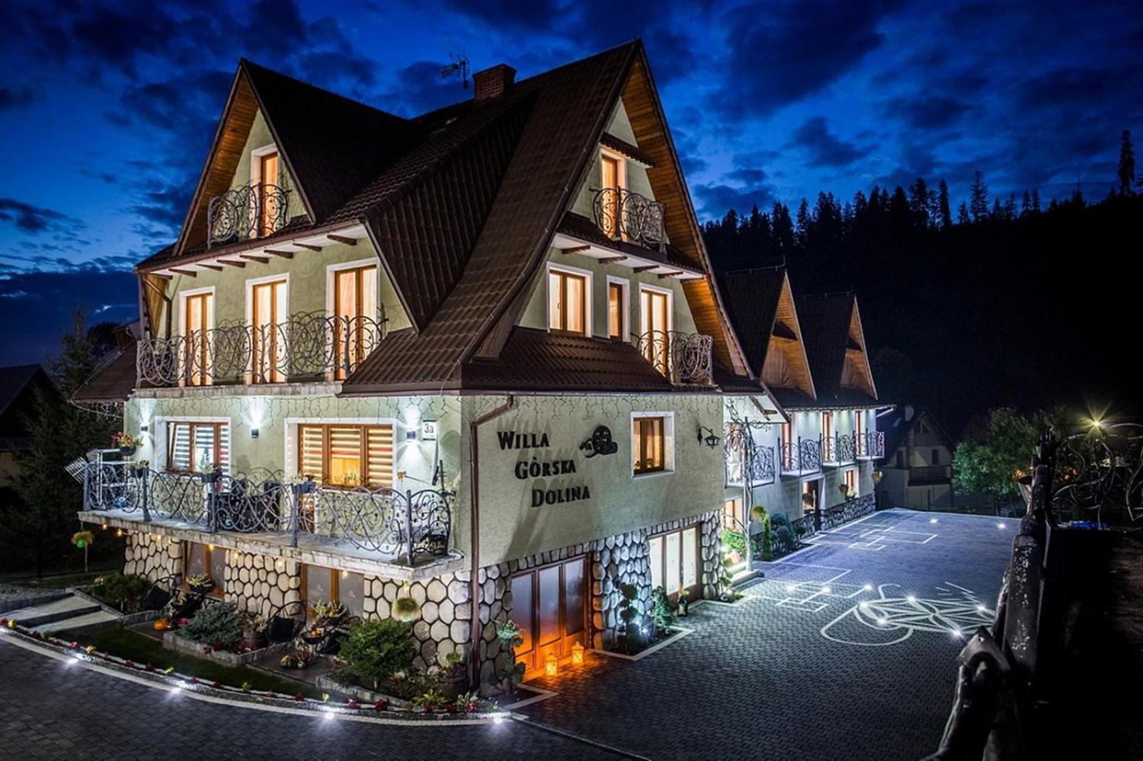 Willa Gorska Dolina Jacuzzi & Sauna Poronin Buitenkant foto